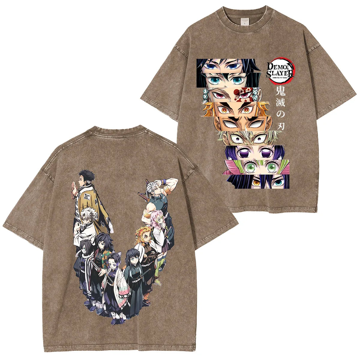 Demon Slayer Hashira Vintage Anime T-Shirt