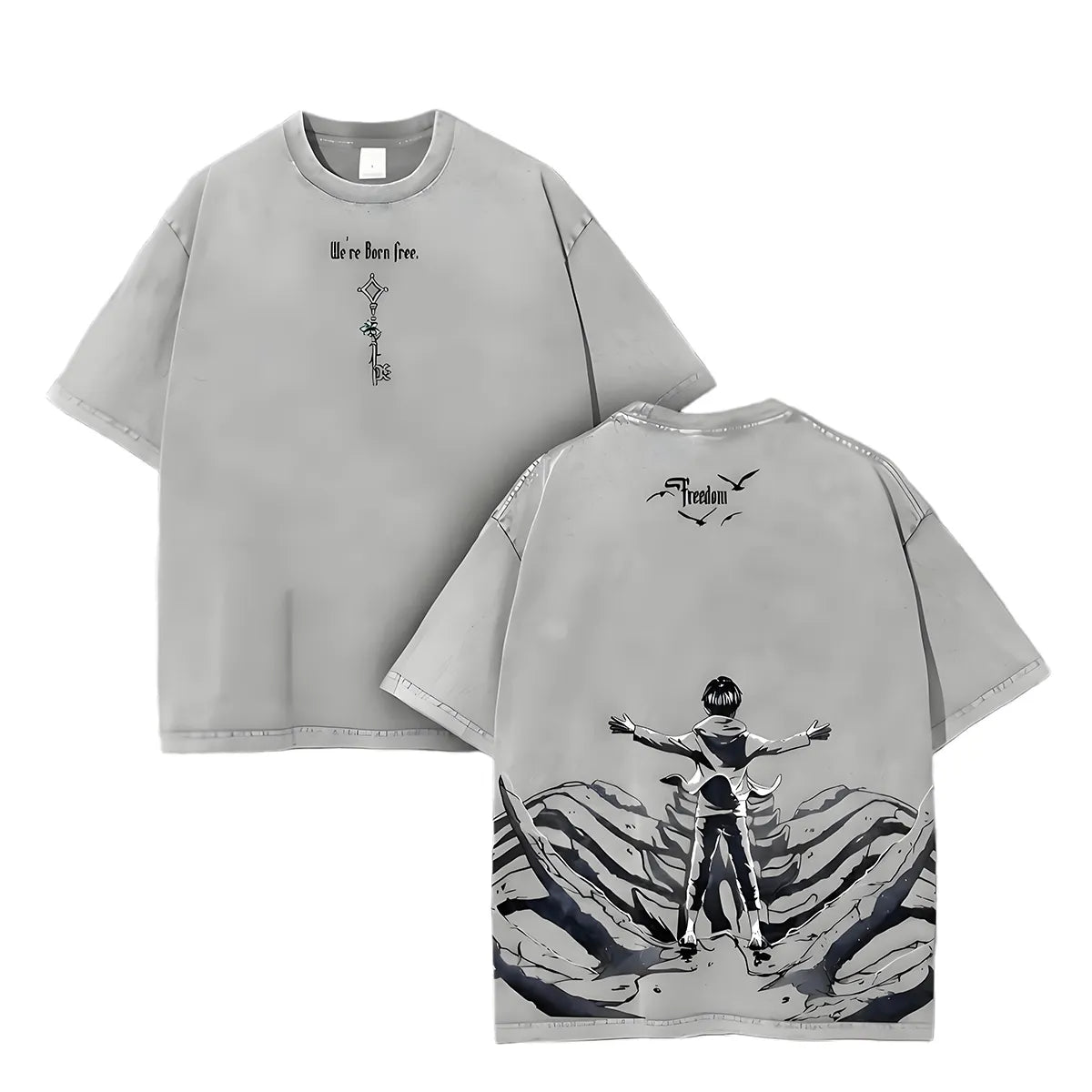 The Key to Freedom –Titan Vintage Anime Tshirt