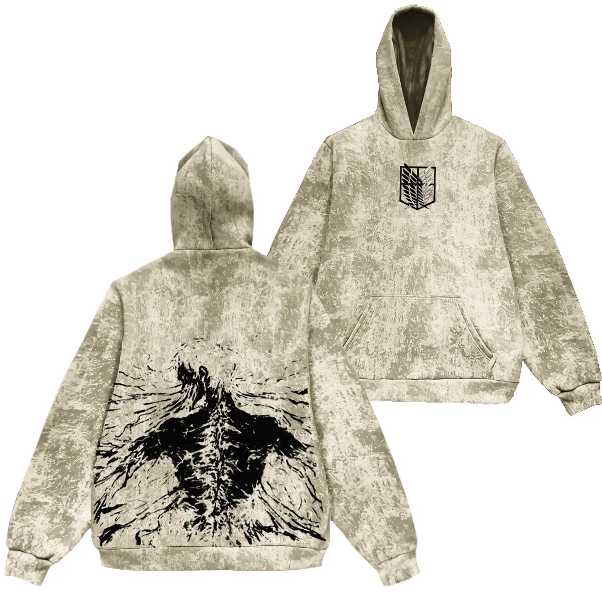 Eren Yeager Inspired Anime Eren Hoodie