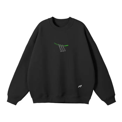 Pirate Hunter Neon Streetwear Sweatshirt