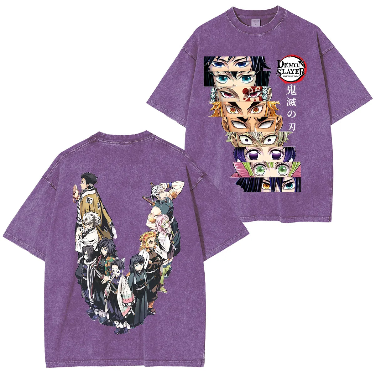 Demon Slayer Hashira  Vintage Anime T-Shirt
