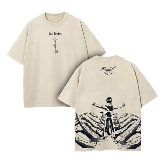 The Key to Freedom –Titan Vintage Anime Tshirt