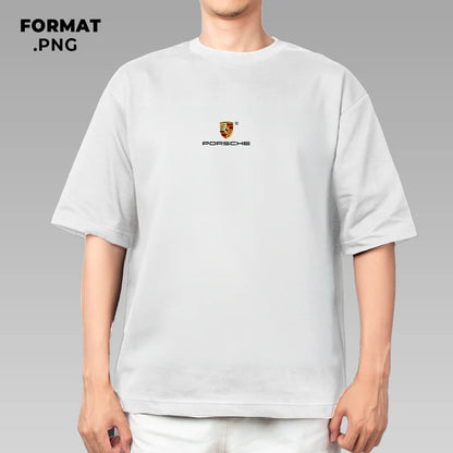 Blue Porsche Tshirt